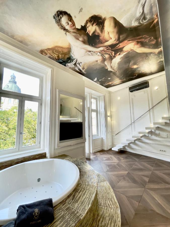 Apartamento Vip Jacuzzi Luxury Budapest Exterior foto