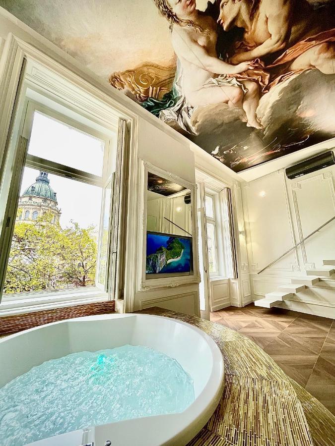 Apartamento Vip Jacuzzi Luxury Budapest Exterior foto